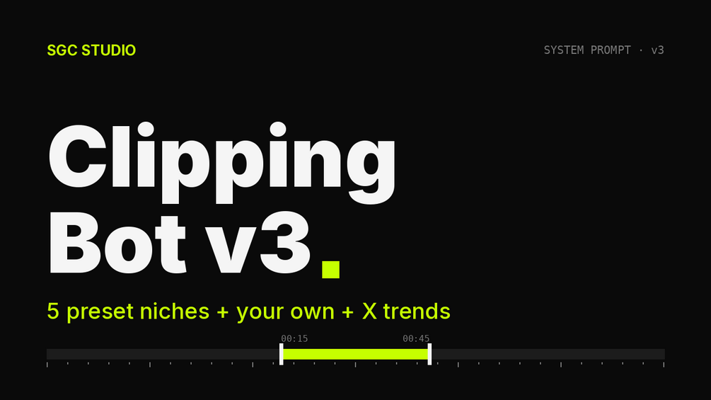 Clipping Bot v3